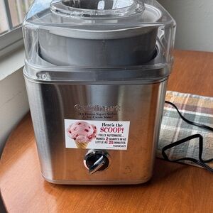 Cuisinart Stainless Steel Ice Cream Maker